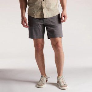 Men's Howler Brothers Clarksville Walk Shorts (33) Slate